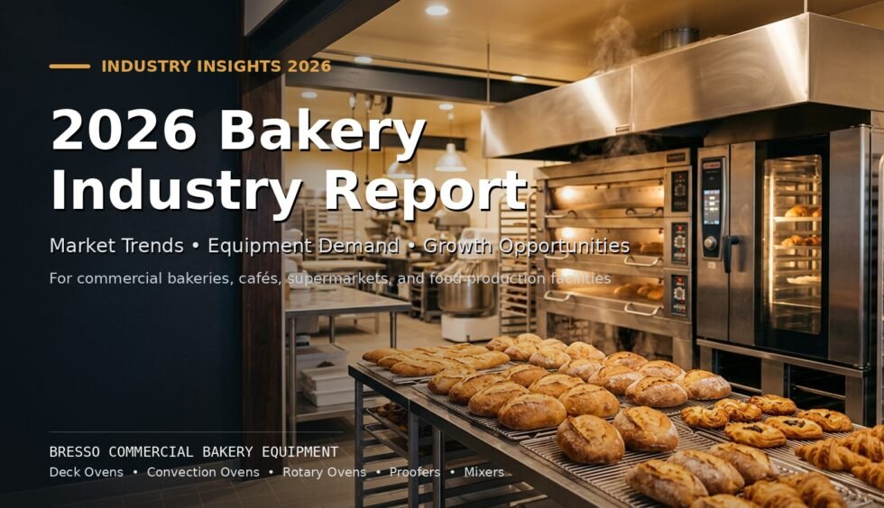 2026 bakery industry report with commercial bakery ovens and freshly baked bread